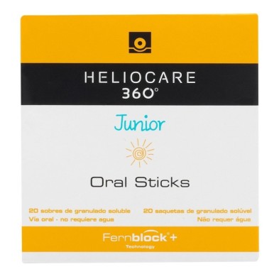 Heliocare 360º junior oral stick 20 sobr