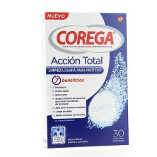 Corega accion total limpiador 30tabletas Corega - 1