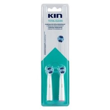 Kin recambio limpieza total cepillo eléctrico 2uds Kin - 1