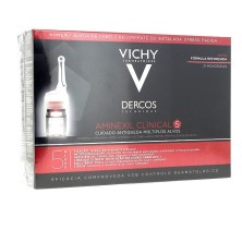 Vichy dercos aminexil clinical hombre 21 ampollas Dercos - 1