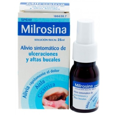 Milrosina spray nf solucion bucal Milrosina - 1