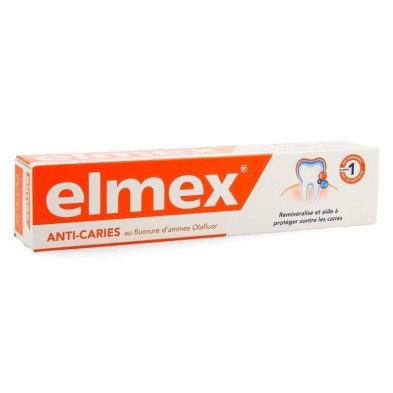 Elmex pasta anticaries 75ml+cepillo Elmex - 1