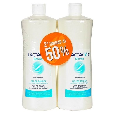 Lactacyd derma 1 litro x 2u 2ªu 50%dto Lactacyd - 1