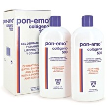 Pon-emo colageno gel/champu 2x500 ml. Pon-Emo - 1