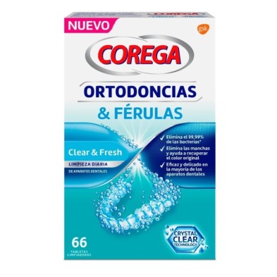 Corega ortodoncias 66 tabletas Corega - 1