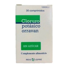 Cloruro potasico sin azucar 30 comprimidos Forte Pharma - 1