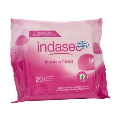 Indasec toallitas higiene intima 20 uds Indasec - 1
