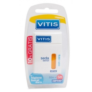 Vitis cinta dental dentaid con cera + 10% gratis Vitis - 1