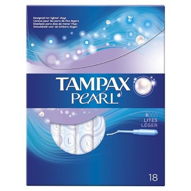 Tampax tampones pearl lites 18 uds Tampax - 1