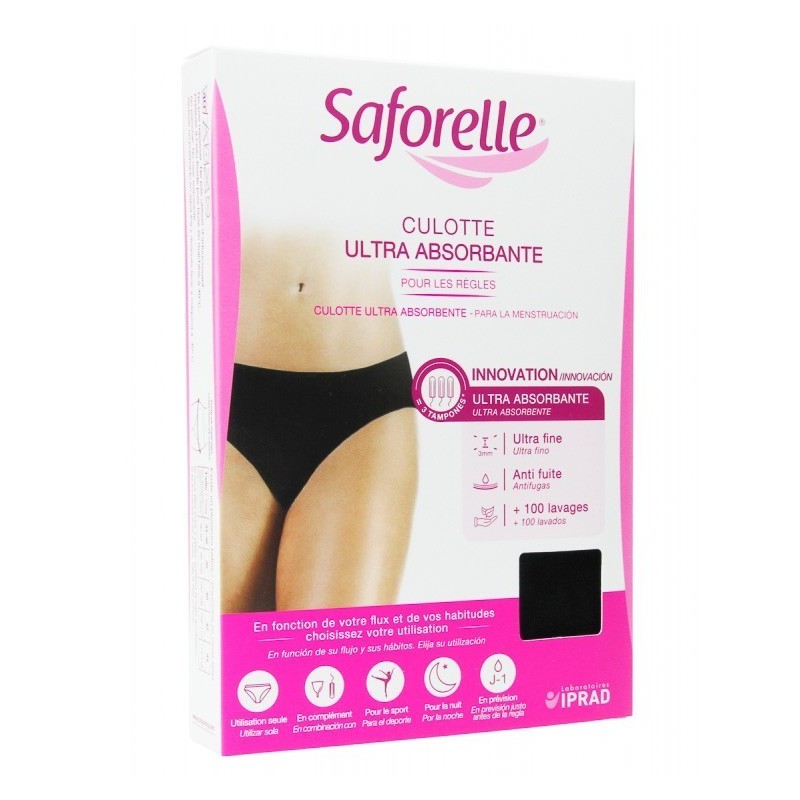 Saforelle culotte ultra absorbente t-xl |Artículos de higiene Farmalegría