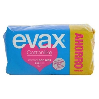 Compresas evax cottonlike normal alas 32 Evax - 1
