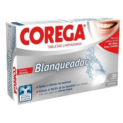 Corega blanqueador 30 tabletas Corega - 1