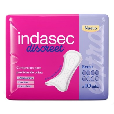Indasec discreet extra 10 unidades Indasec - 1