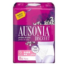 Ausonia discreet pants plus t/g 8 uds Ausonia - 1