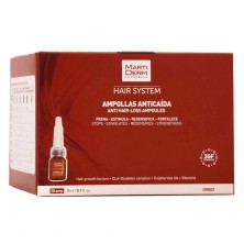 Martiderm hair system tratamiento anticaída 28 ampollas Martiderm - 1