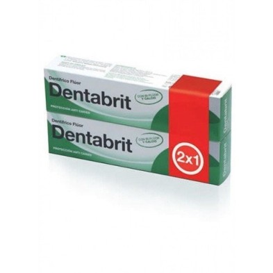 Dentabrit pasta dental fluor 75ml. 2x1 Dentabrit - 1