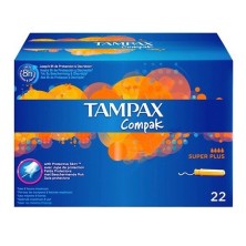 Tampax compak tampones super plus 22und Tampax - 1