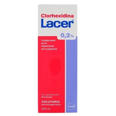Lacer colutorio clorhexidina 0,2% 500ml Lacer - 1