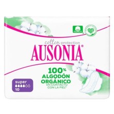 Ausonia natural super alas 10 uds Ausonia - 1