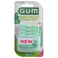 Gum soft picks confort flex reg mint 40uds Gum - 1