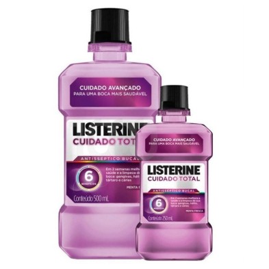Listerine cuidado total 500ml+250ml Listerine - 1