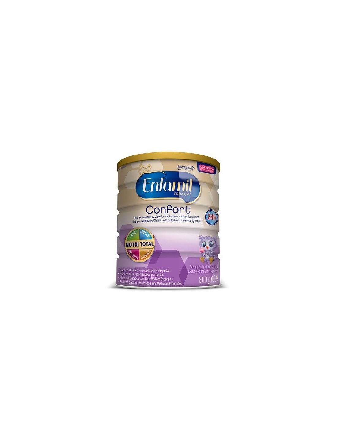 Enfamil Confort Premium 800 gr leche infantil problemas digestivos