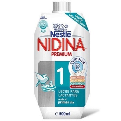Nestle nidina 1 premium líquida leche de inicio 500ml Nidina - 1