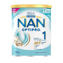 Nestle nan optipro 1 leche de inicio 800g
