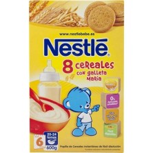 Nestlé papilla 8 cereales con galleta 900g Nestlé - 1