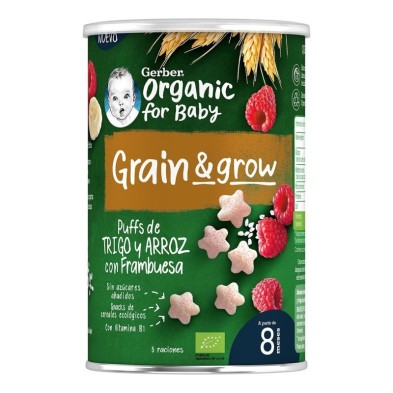 Nestle gerber snack organic cereales y frambues Nestlé Gerber - 1