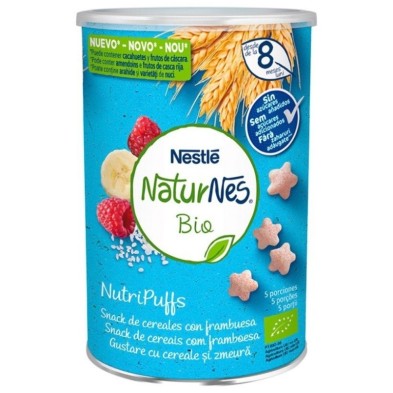 Nestlé naturnes bio snack cereza y frambuesa 35g Nestlé Naturnesbio - 1
