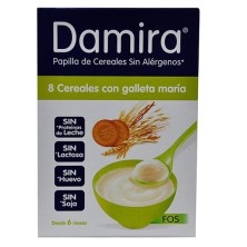 Damira 8 cereales galleta maría fos 600g Damira - 1