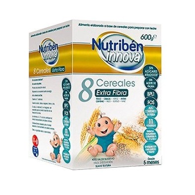 Nutribén innova 8 cereales extrafibra 600g Nutriben - 1