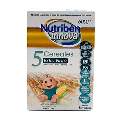 Nutribén innova 5 cereales extrafibra 600g Nutriben - 1