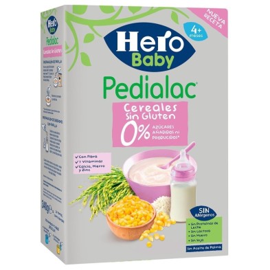 Hero baby pedialac cerales sin gluten 340g Hero - 1