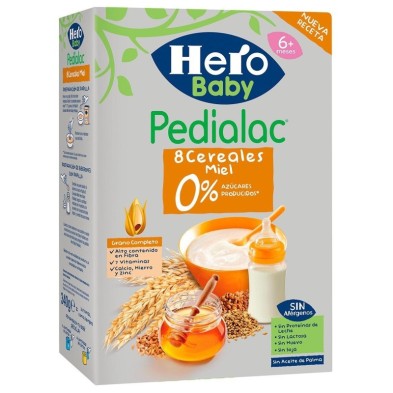 Hero baby pedialac 8 cerales y miel 340g Hero - 1