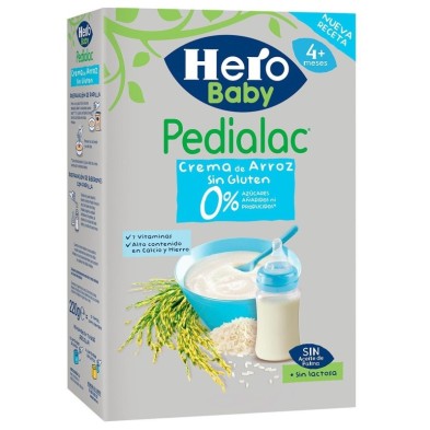 Hero baby pedialac crema de arroz 220g Hero - 1