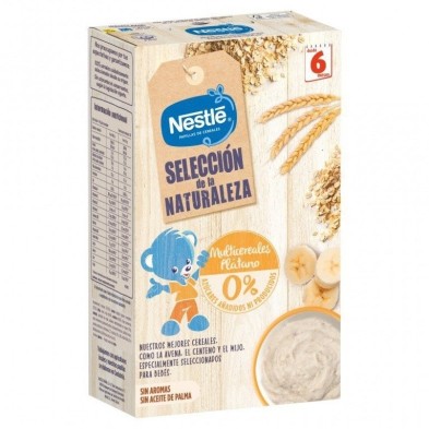 Nestlé selección natural multicereales y platano 330g Nestlé - 1