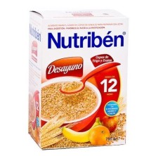 Nutribén desayuno copos trigo y fruta 750gr Nutriben - 1
