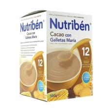 Nutribén cacao con galletas maría 500gr Nutriben - 1