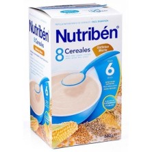 Nutribén 8 cereales galleta maría 600gr