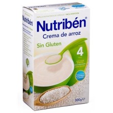 Nutribén crema arroz sin gluten 300gr Nutriben - 1