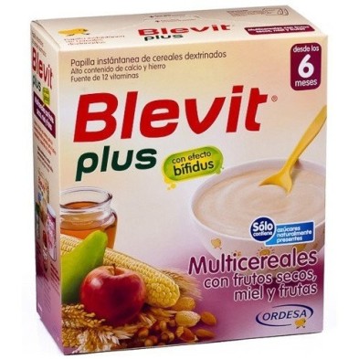 Blevit plus multicereales con frutos secos miel y frutas 600g Blevit - 1