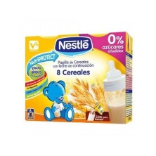Nestlé papilla líquida 8 cereales 2x250ml Nestlé - 1