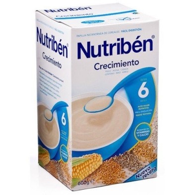 Nutribén crecimiento cereales 600gr Nutriben - 1