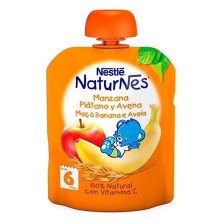 Nestlé natunes bolsita manzana plátano y avena 90g Nestlé Naturnes - 1