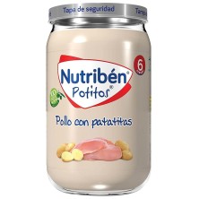 Nutribén potito pollo con patatitas 235gr Nutriben - 1