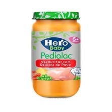 Hero baby pedialac verduritas tiernas con pavo 250g Hero - 1