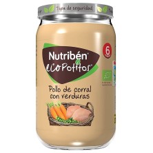 Nutribén ecopotito pollo de corral y verduras 235gr Nutriben - 1
