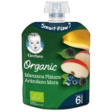 Nestle gerber organic manz.plat.aran. mora 7x90g Nestlé Gerber - 1